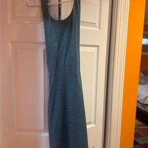 Patagonia Backless Blue Dress
